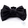Silk Large Ribbon Claw Clip Black Pretty Hair Clip Pretty Ribbon Pin Large Hair Clip