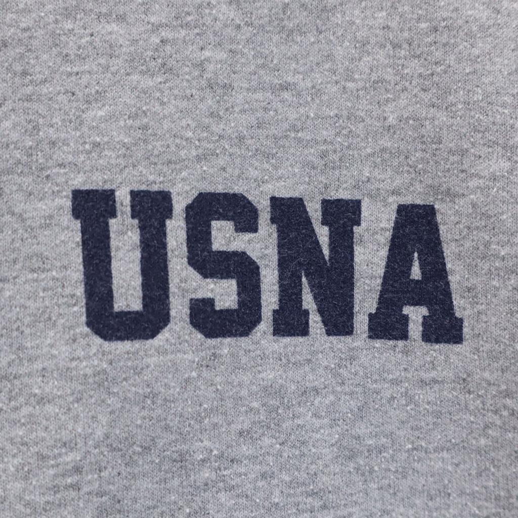 MV SPORT Back print Long sleeve trainer L Gray Brushed back of sweatshirt Men's Used