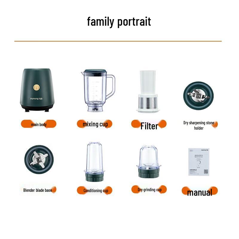 Joyoung JYL-C012 Multi-Function Food Processor Blender CN Plug (adapter Included)