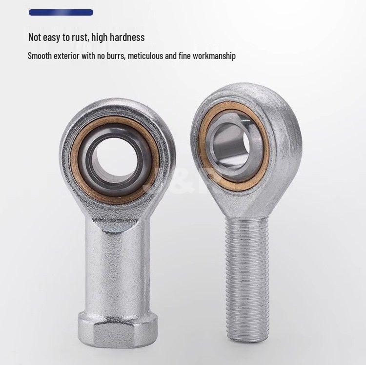 Rod End Joint Bearing with SI Internal Thread and SA External Thread (Clockwise/Counterclockwise) - T/K Eye Joint in Sizes 5/6/8/10/12.