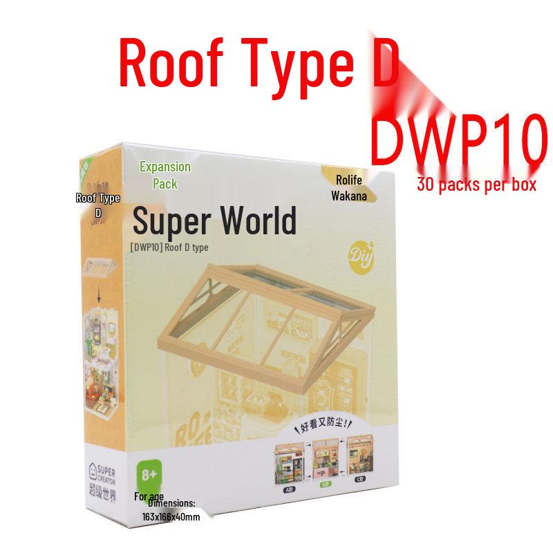 Super World Mini Handmade DIY House Model - Children s or Girlfriend s Gift