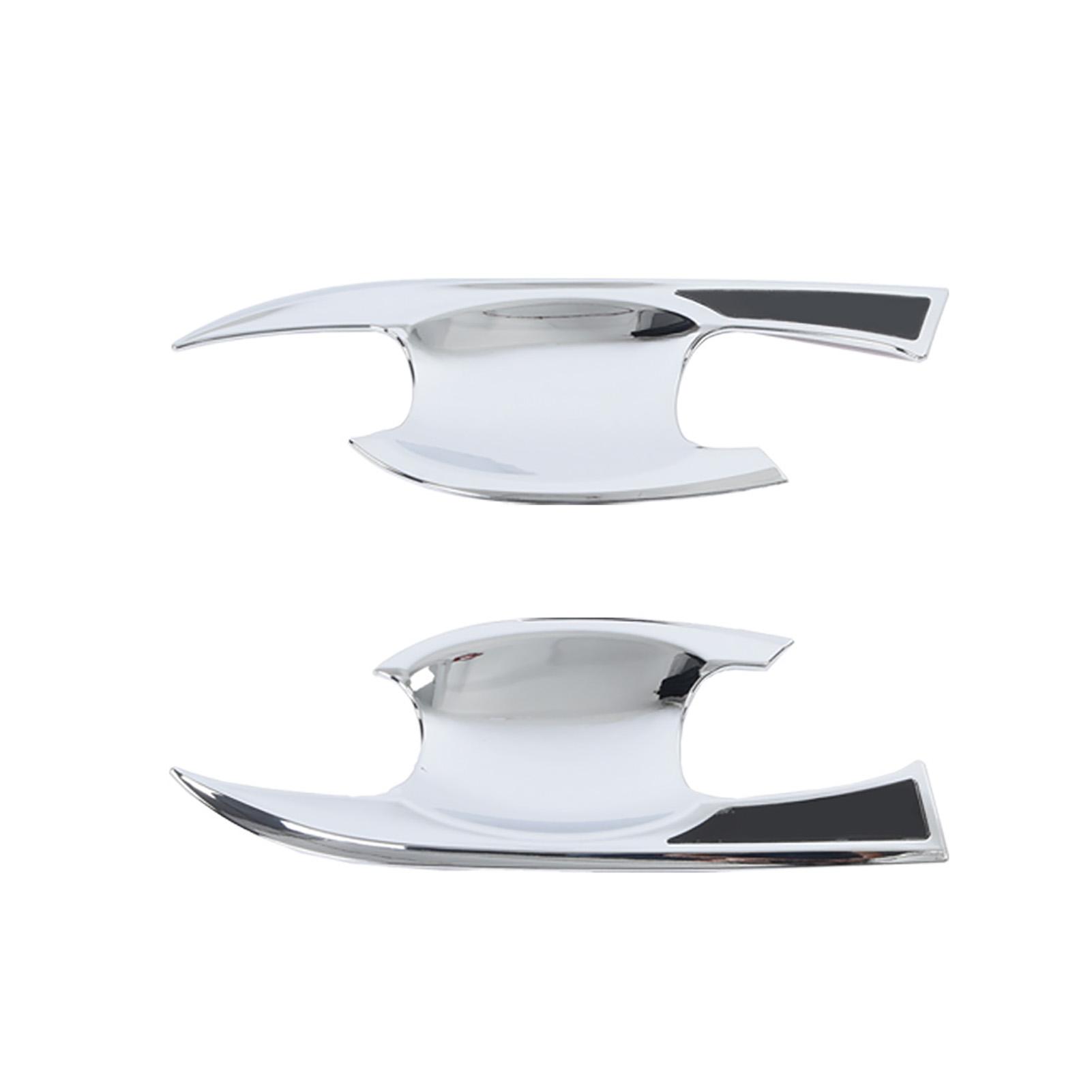 

4Pcs Car ABS Door Handle Bowl Cover for 150 2019‑2022(Silver)