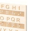 Thickened Braille Learning Board Efficient Braille Self-Learning Tool  Visual Impairment Aids