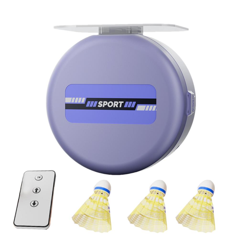 Self Study Badminton Trainer Portable Badminton Practice Robot Professional Badminton Training Tool Shuttlecock Rebound