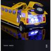 1/32 zliatinový Hummer H2 predĺžená limuzína kovový odliatok model auta zvuk a svetlo naťahovacie detské hračkárske vozidlá darček