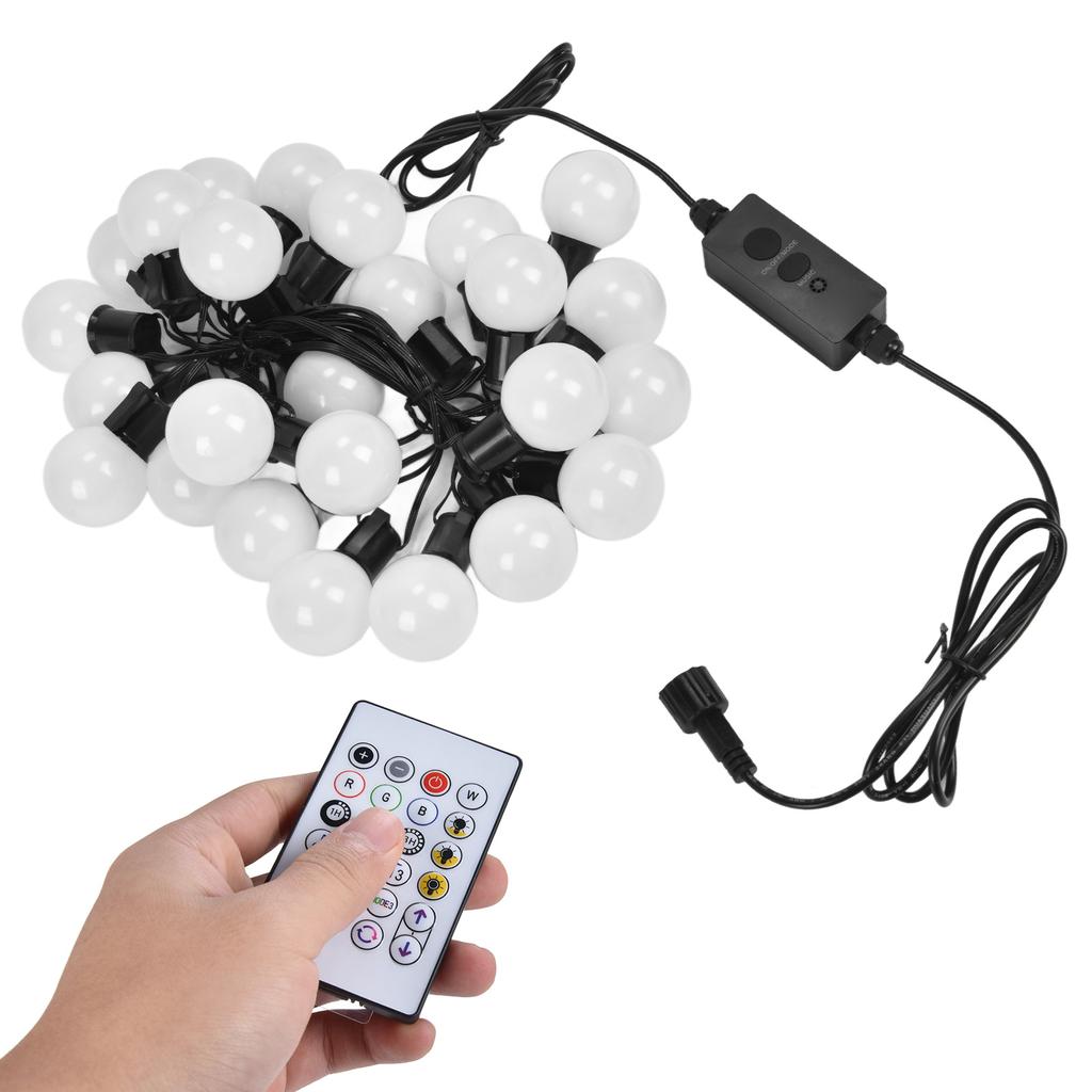 LED Lichterkette 16,4ft USB LED Intelligentes RGB-Licht für Schlafzimmer Party Hochzeit Veranda Balkon Baum