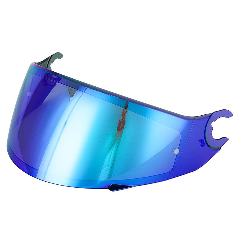 Motorradhelmgläser + kompatibel mit Shark Starry Sky/Spartan galvanisierten Helm-Sicherheitsgläsern