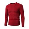 Men S Slim Fit Crew Neck Long Sleeve Knit Sweater Autumn Casual