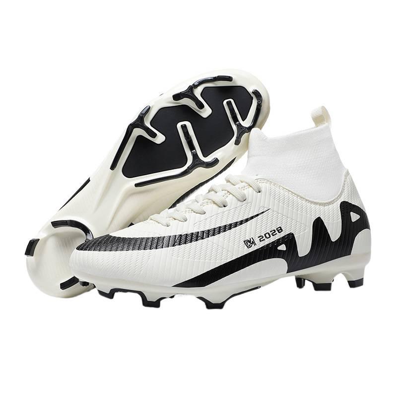 Factory High Top Long Nails Short Nails Football Shoes Primary and Secondary School Students Training Shoes Youth Sports Shoes Tide