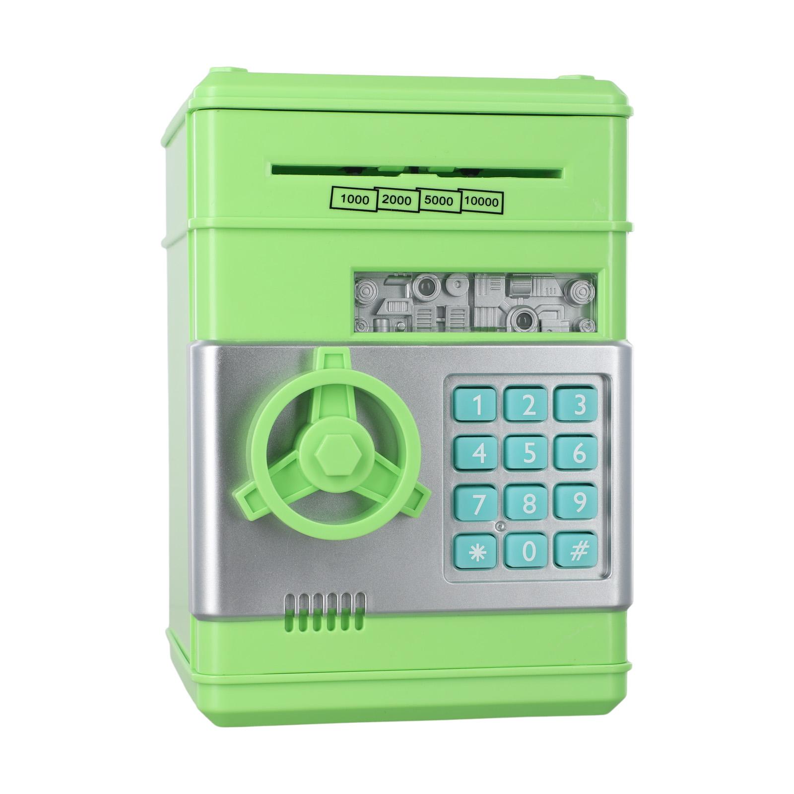 

Innovative Automatic Piggy Bank Designed to Teach Financial Skills зелений