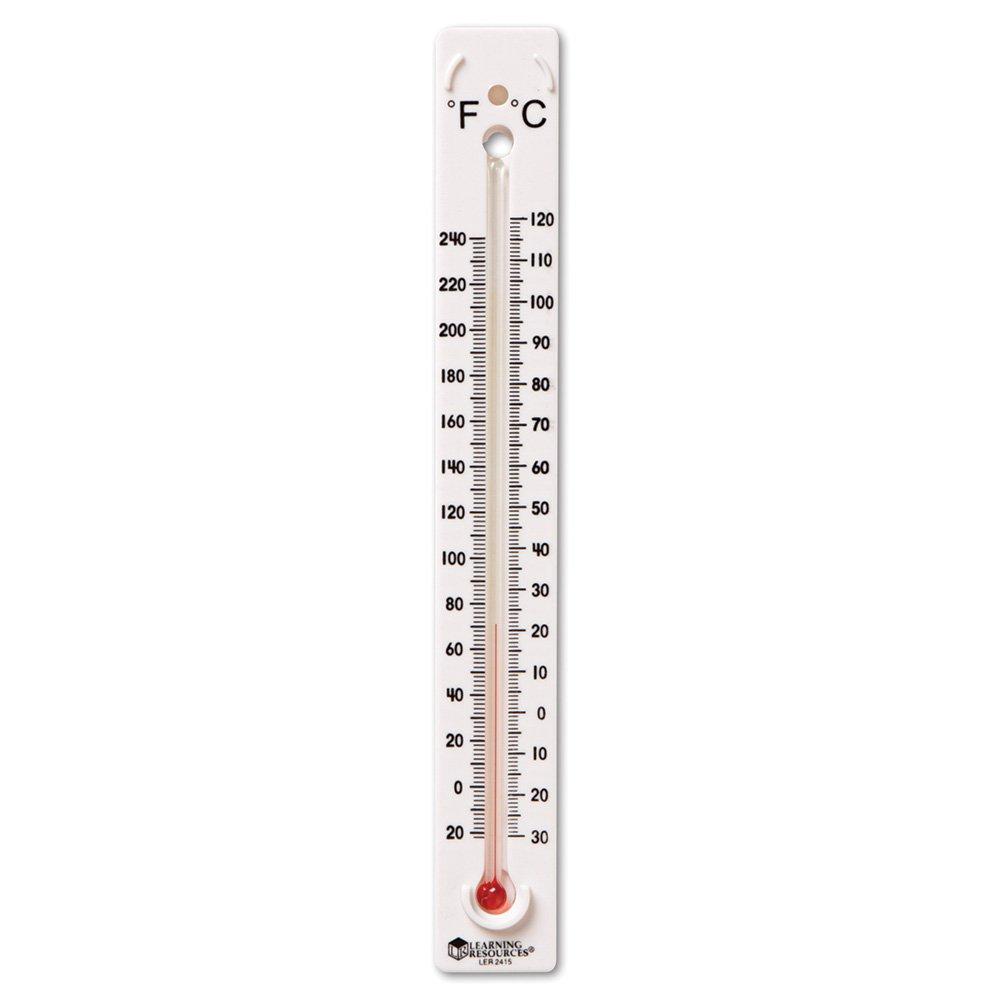 Learning Resources Science Teaching Materials Thermometers, Pack of 10, LER2415, Authentic