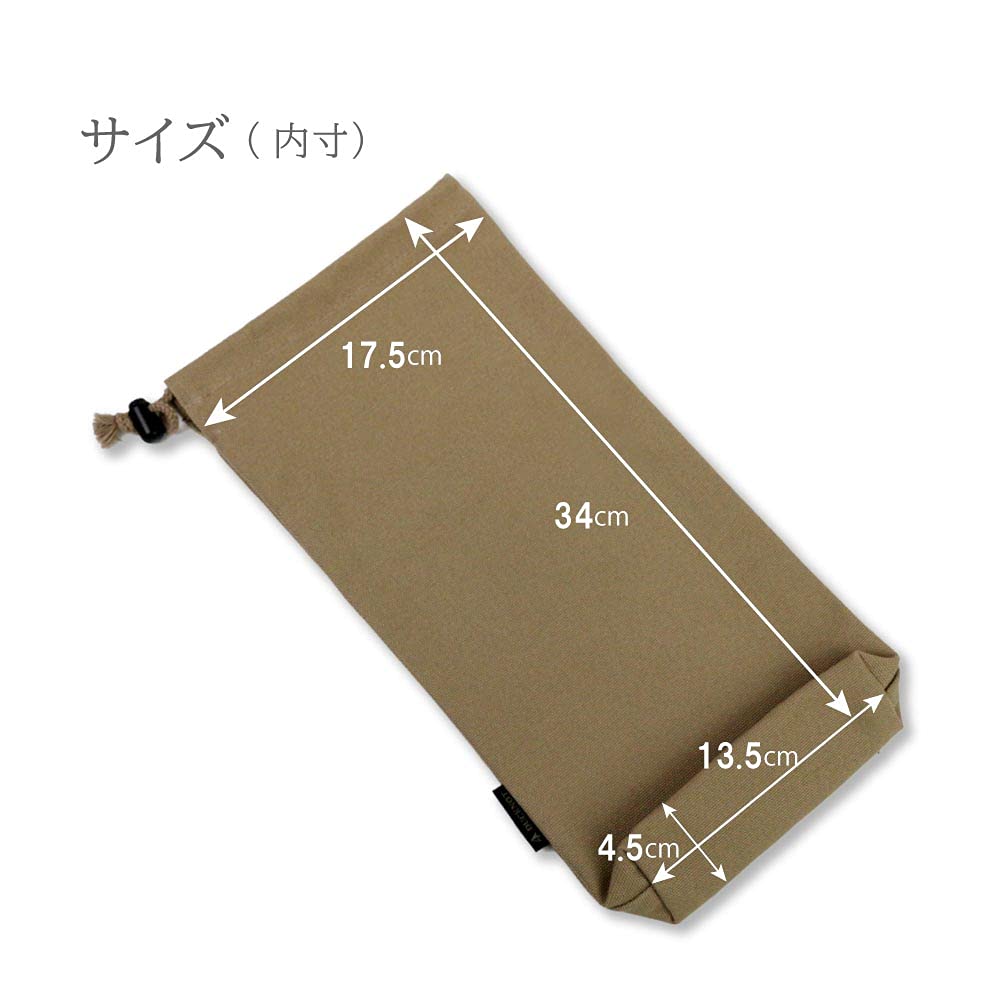 DUCKNOT Solo Table 8 Canvas Storage A4 Made In Japan Case, No. Case, Bi-Fold, (OD)