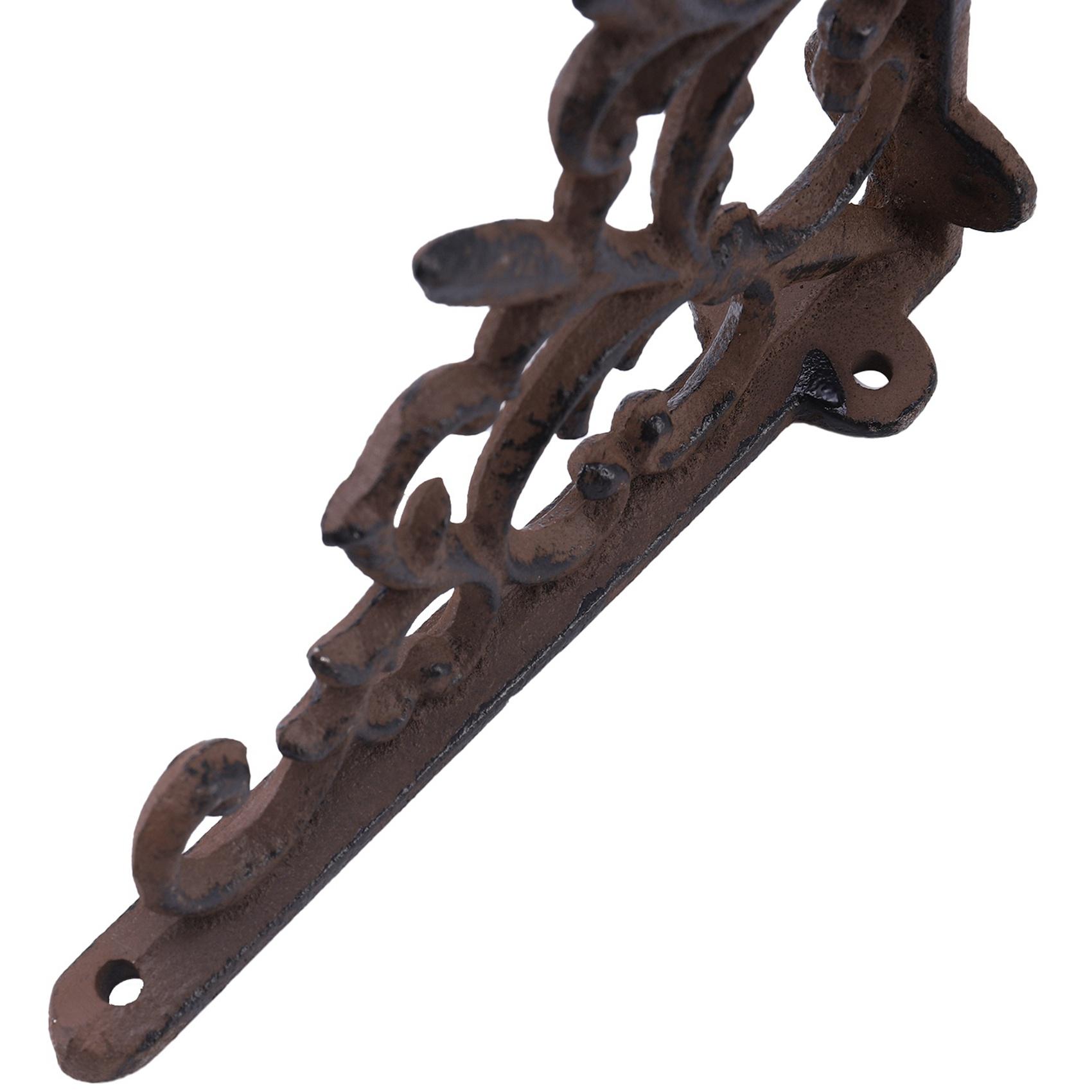 

ABWR-3X Cast Iron Plant Hanger Flower Basket Hook For Indoor Outdoor Bird Feeder Lantern Planters Pots Wind Chimes