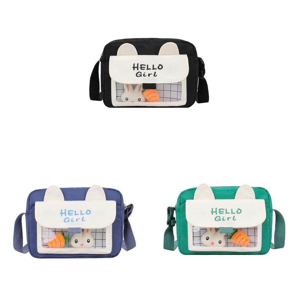 Canvas Mini Crossbody Bag For Women With Zipper Closure And Inner Pocket For Daily Use