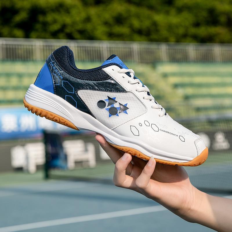 Summer Couple Sneakers Professional Training Tennis Shoes Sports Non-Slip Large Size Indoor Badminton Shoes Men