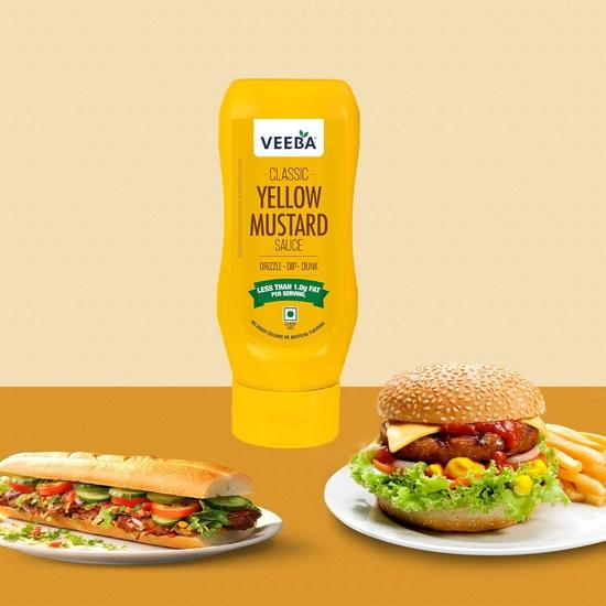 Veeba Classic Yellow Mustard 320g
