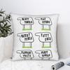 Fawlty Towers Square Pillow Case Polyester Throw Pillow  Vintage Cushion Covers