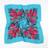70*70cm Russian Style Floral Print Square Scarf