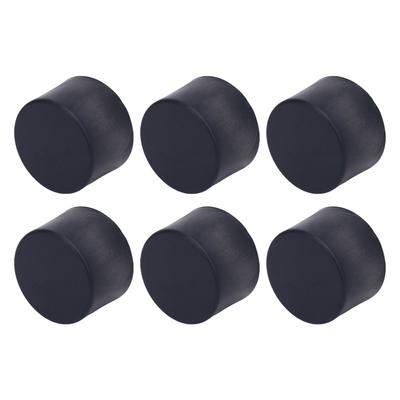 20Pcs Round Chair Leg Tips Cap Plastic Anti Slip Scratch Proof Chair Table Leg Cover Floor Protector for Home Furniture Gym 0.98 X 0.94in