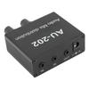 Independent Volume Control Small Sound Mixer 2 In 2 Out Dual-Channel Stereo Mixer  For Headphone