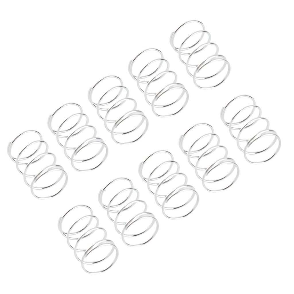 10 STÜCKE Trimmerkopf Metallfedern Rasenschneiderfeder Ersatz für Stihl Autocut C5 2 FS38 FS45 FS46 FS45C