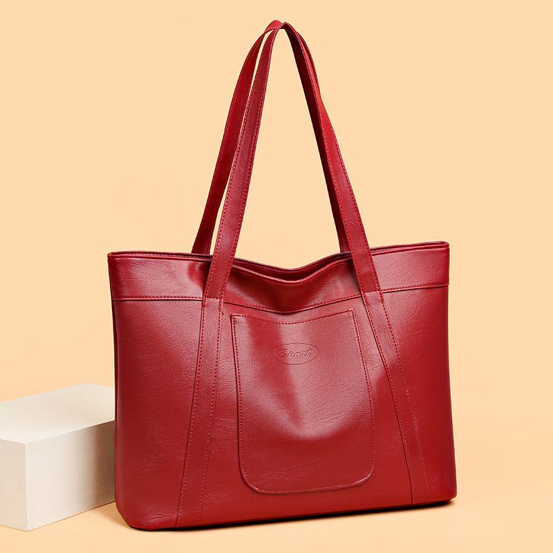 

Модные и универсальные сумки-тоут для офисных работников Дорожные сумки Повседневные сумки-тоут красный