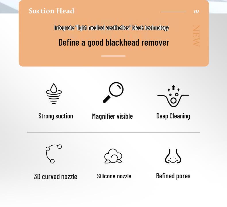 Electric Blackhead Remover: Visual Beauty Instrument for Pore Cleansing and Facial Suction