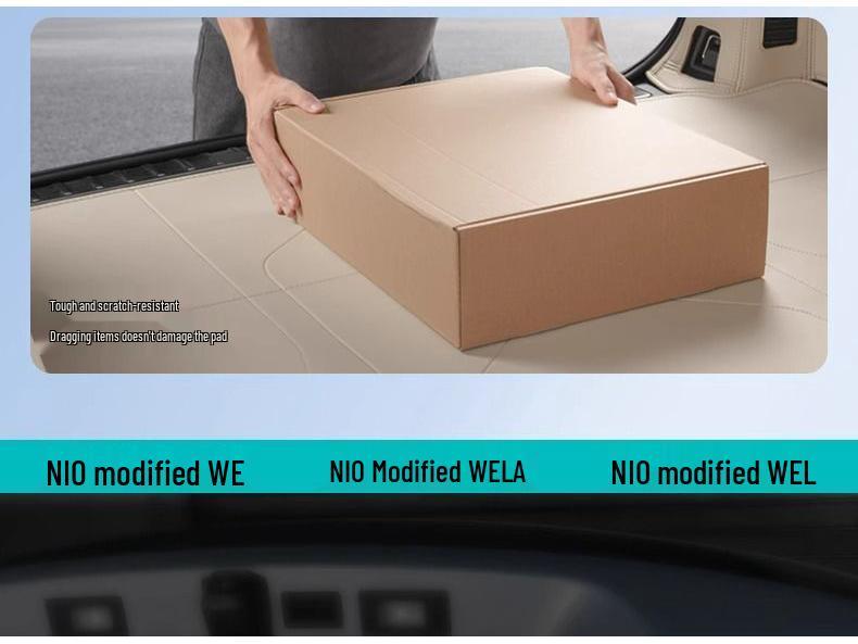 Rear Trunk Mat for NIO ES6, ET5, ET5T, EC6 (Fits 20-25 Models)