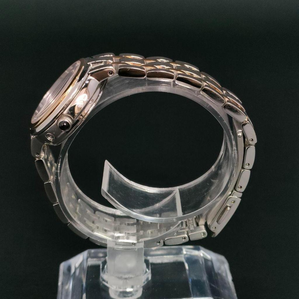 [USED] SEIKO Exceline White Gold Radio-Controlled Solar Watch