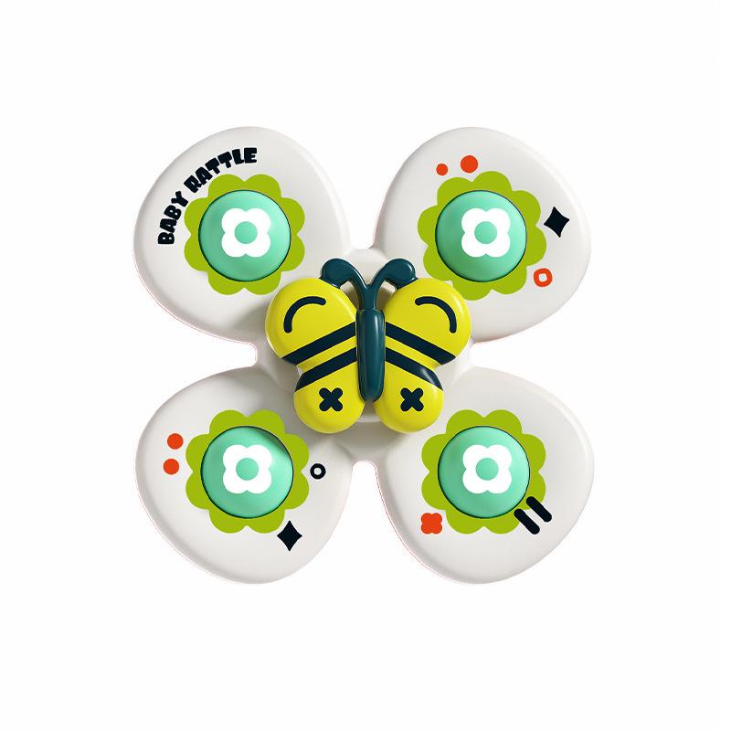 Baby Suction Cup Spinner Toy for High Chair, Educational & Teething, 0-2 Years