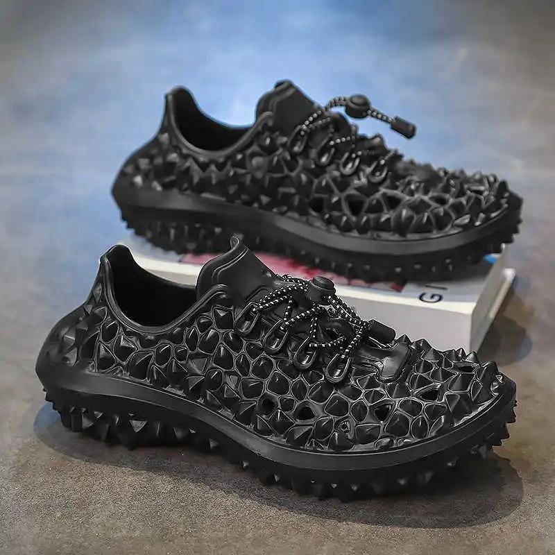 High Sole Increase Height Summer Beach Sandals For Men Snekers For Men Shoes Bath Slipper Sneakers Sport Stylish Luxus
