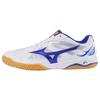Wave Drive Cn3 Table Tennis Shoes Low Top Unisex Shoes White Blue 81GA196027
