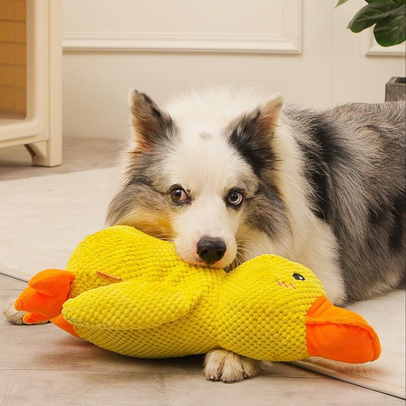 Dog Plush Toys Toys That Are Biting and Sleeping To Make Sounds Puppy Relieve Boredom Artifact Pet Supplies