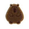 5Pcs Towel Embroidery Kapibala Patches Applique Clothing Patch Decoration