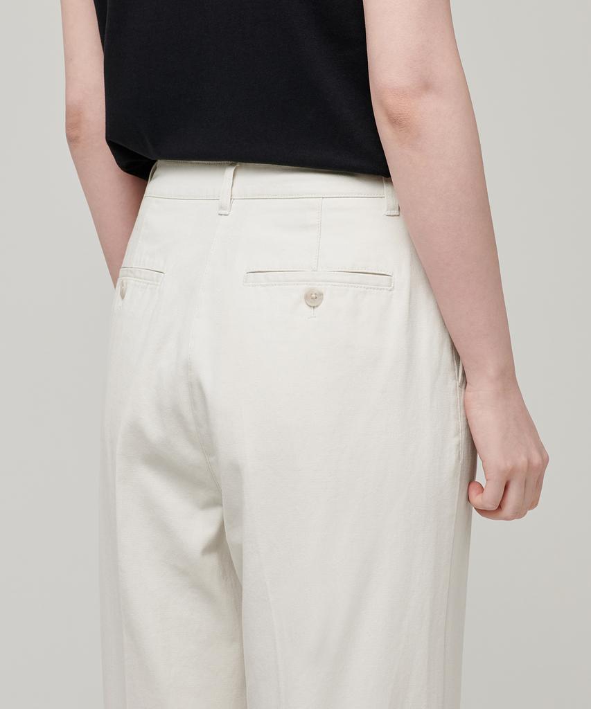 MUSINSA STANDARD WOMAN Women'S Tapered Chino Pants [Cream]