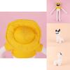 Zoonomaly Peluche Gardien de Zoo Parc Animalier Exceptionnel Poupée en Peluche Courte Personnage de Dessin Animé Autre Coton PP Personnalisé Blanc Jaune 48*7*40cm