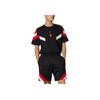 Adidas Originals Manchester Pattern Striped Printed Comfortable Badge Lace-Up Casual Shorts Men Shorts Black IS6523