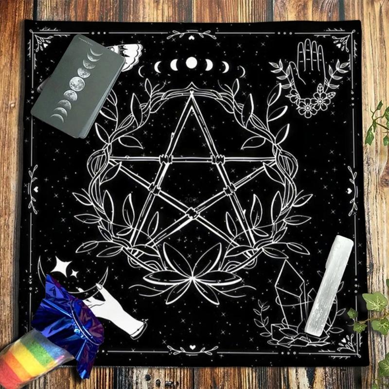 Metaphysical Game Mat Pendulum Divinations Altar Tablecloth Board Game Card Pad