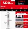 Spiral Tip Cobalt Machine Tap for Stainless Steel, M3-M16