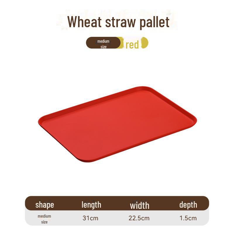 

Пластиковый прямоугольный поднос для чая в скандинавском стиле для дома, гостиной, ресторана или детского сада