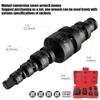 6Pcs Socket Wrench Socket Wrench 1/4 1/2 3/8 3/4 Ratchet Breaker Drive Spanner Set Pneumatic Sleeve Adapter WrenchHand Tool Set