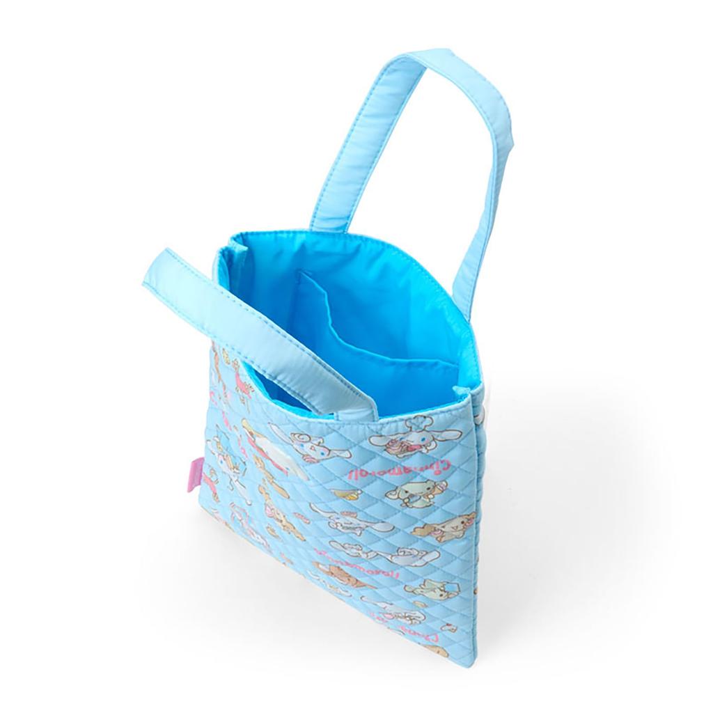 Sanrio Cinnamoroll Tote Bag No and ABS A4 Size Storage Ages 3 and Up (Minna Quilt) - Polyester, Cotton, - - (Product Code 625396)