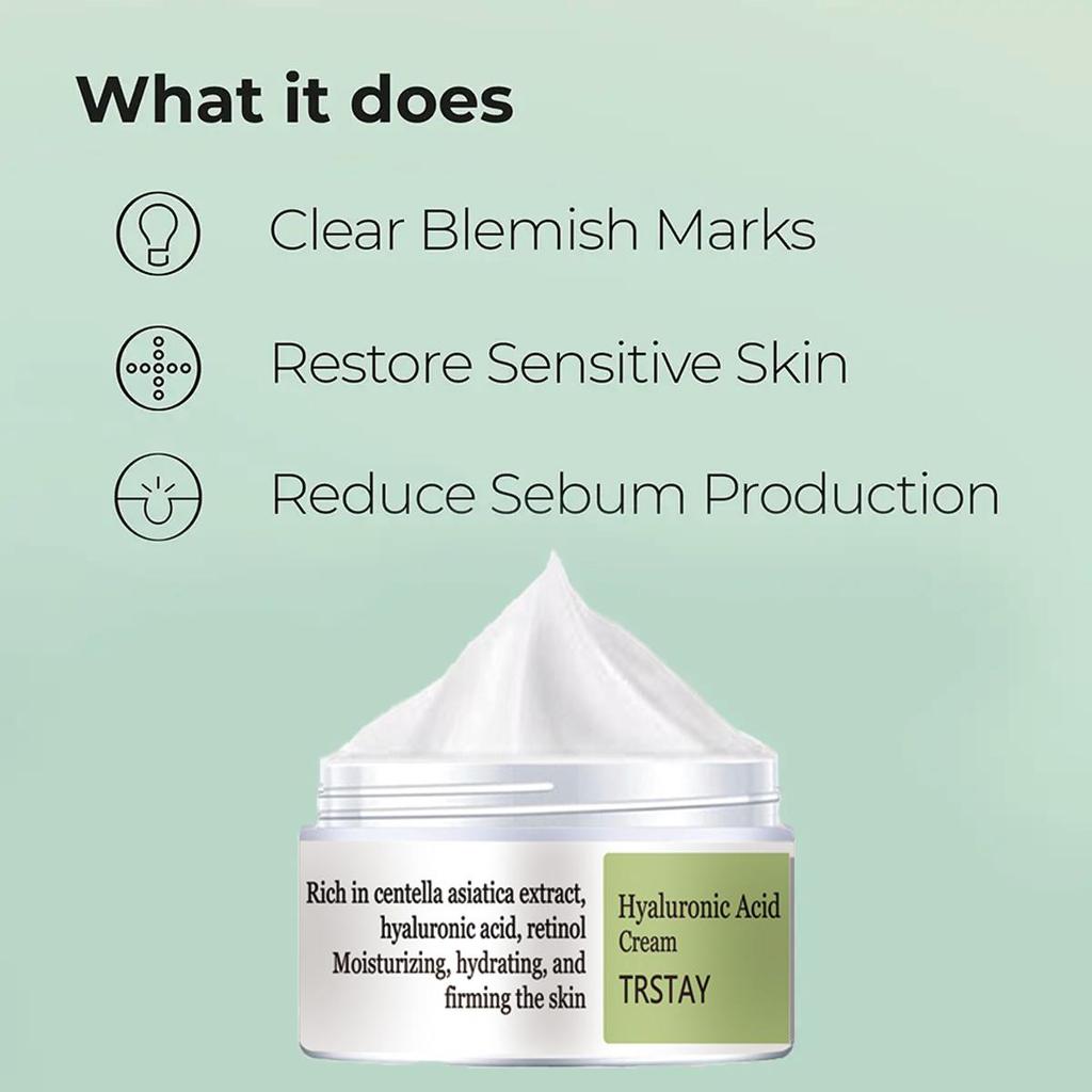 Retinol and Vitamin Face Cream, Mild and Non Irritating, Firm Skin, Brighten Skin Tone, Make Skin Soft and Delicate