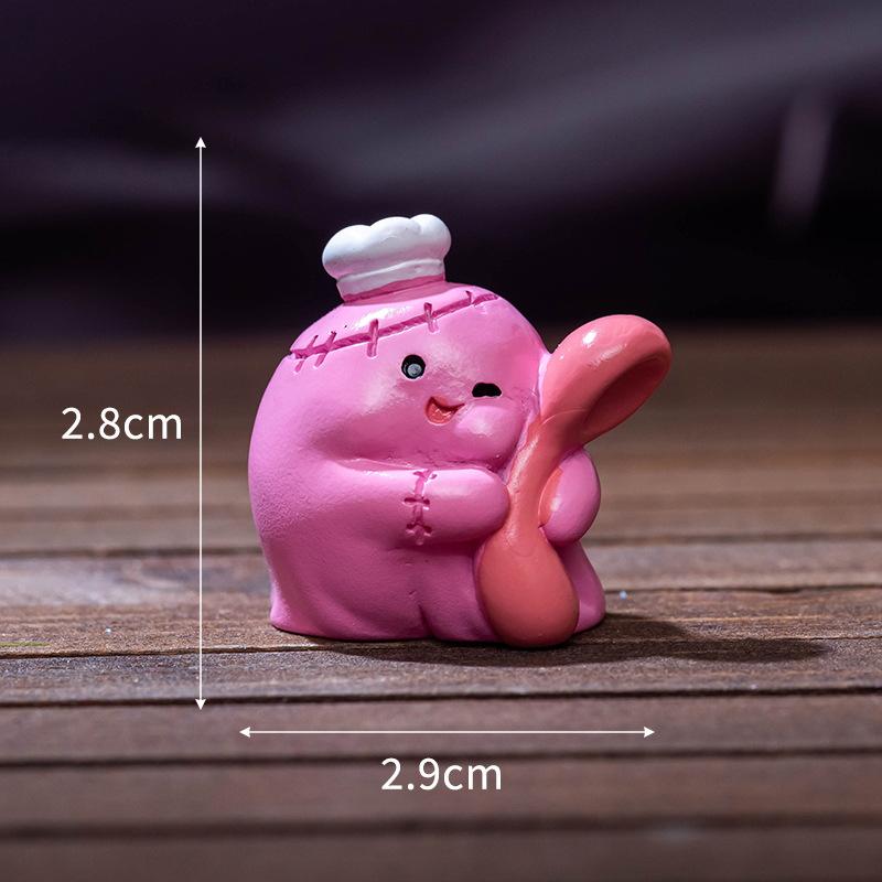 Mini Halloween Geist Mumie Kürbis Mikrolandschaft Kreative Ornamente Miniaturfiguren DIY Heim Desktop Dekoration Geschenke