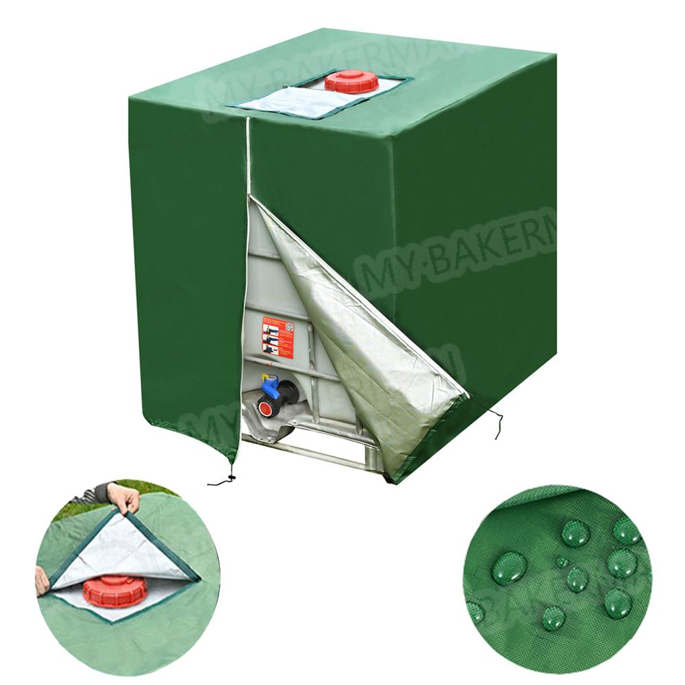 Outdoor Water Storage Cover IBC Cover Water Tank Dust Cover Durable Bucket Cover Water Tank Cover