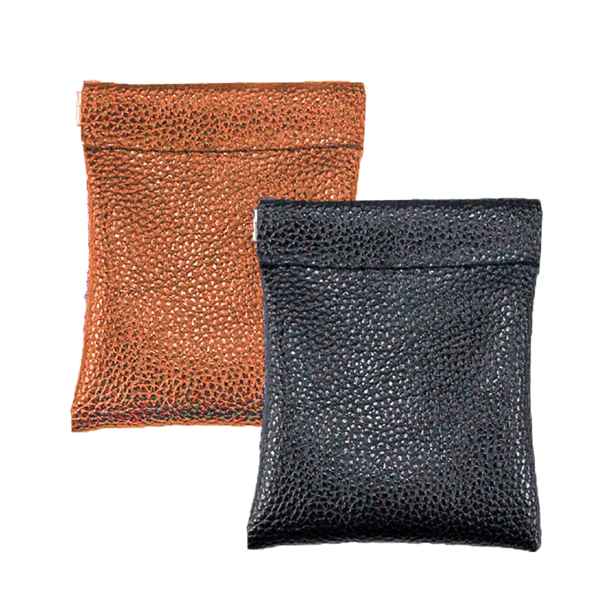 

HAMILO Condom Spring Portable Leather Small Item Set of 2 Colors Case, Closure, Case, Case,