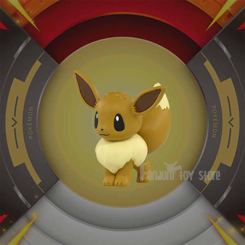 Pokémon Tomy Toy Figures Eevee Leafeon Sylveon Umbreon Espeon Flareon Vaporeon Jolteon Glaceon Pvc Action Collection Toy