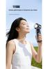 199-Speed Portable Neck-Hanging Ice Cooling Fan, USB Rechargeable Handheld Mini Fan