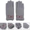 Winter Women Leather Gloves Texting Gloves Warm Touchscreen Gloves Motorcycle Dress Gloves Wind- Proof Driving Gloves Thicken Winter Warm Gloves2setgr