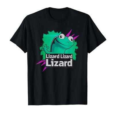 Zabawna Weirdcore Jaszczurka Jaszczurka Jaszczurka Mem Zwierzę Koszulka Dla Mężczyzn Kobiet 100% Bawełna Koszulki Krótki Rękaw Top P385